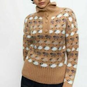 Brand New Zara Sheep Sweater